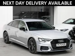 Silver Used 2020 Audi A6 Black Edition Sedan | £18,995 (Fair price)