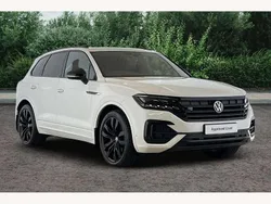 White Used 2023 VW Touareg Black Edition SUV | £48,490 (Fair price)