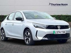 Crystal silver Used 2024 Vauxhall Corsa-e Design Edition Hatchback | £19,400