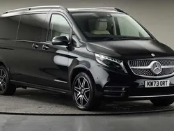 Black Used 2023 Mercedes V220 AMG line MPV | £59,250 (Good price)