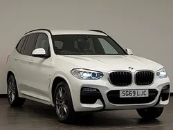 White Used 2019 BMW X3 M Sport SUV | £23,898 (Good price)