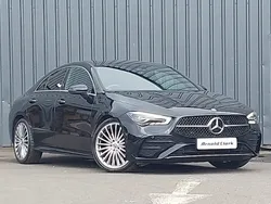 Black Used 2024 Mercedes CLA220 AMG Line Premium Sedan | £30,298 (Fair price)