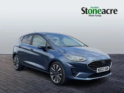 Blue Used 2022 Ford Fiesta Titanium Hatchback | £13,995 (Fair price)