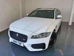 White Used 2018 Jaguar XF Sportbrake S Estate | £24,500 (Fair price)