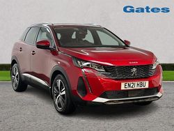 Red Used 2021 Peugeot 3008 Allure Premium Hatchback | £14,799 (Fair price)