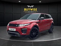 Red Used 2018 Land Rover Range Rover evoque HSE Dynamic Estate | £10,495 (Super price)