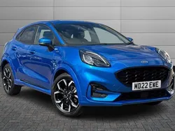Blue Used 2022 Ford Puma ST-Line X Hatchback | £15,995 (Fair price)