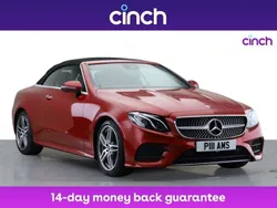 Red Used 2018 Mercedes E220 AMG Line Premium Cabriolet | £23,999 (A bit pricey)