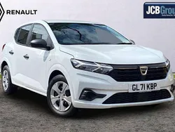 White Used 2021 Dacia Sandero Essentiel Hatchback | £9,795 (Fair price)