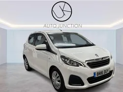 White Used 2016 Peugeot 108 Active Hatchback | £4,499 (Fair price)