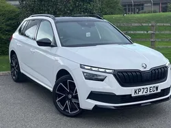 White Used 2023 Skoda Kamiq Monte Carlo SUV | £20,995 (A bit pricey)