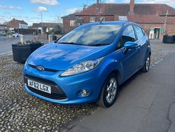 Blue Used 2012 Ford Fiesta Zetec Hatchback | £3,495 (Fair price)