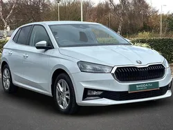Moon white metallic Used 2024 Skoda Fabia SE L Hatchback | £18,800 (A bit pricey)