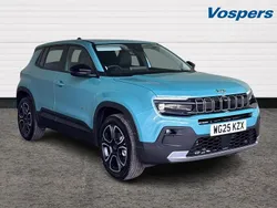 Blue New 2025 Jeep Avenger Summit SUV | £25,000 (Fair price)
