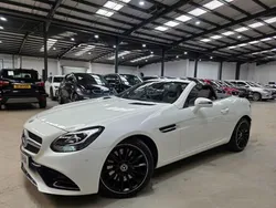 White Used 2018 Mercedes SLC180 AMG line Cabriolet | £15,880 (Fair price)