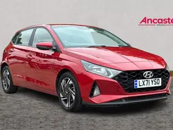 Red Used 2021 Hyundai i20 Hatchback | £11,999 (Fair price)