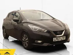 Black Used 2018 Nissan Micra N-Connecta Hatchback | £7,450 (Fair price)