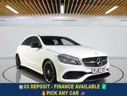 White Used 2018 Mercedes A200 Executive Hatchback | £14,099 (Fair price)