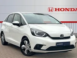 White Used 2021 Honda Jazz Hybrid Hatchback | £17,163 (Fair price)