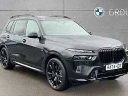 Black Used 2025 BMW X7 M Sport SUV | £82,995 (Fair price)