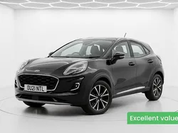 Black Used 2021 Ford Puma Titanium SUV | £13,895 (Super price)