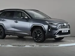 Grey/black Used 2021 Toyota RAV4 Hybrid SUV | £30,298