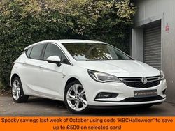 White Used 2019 Vauxhall Astra SRi Hatchback | £7,900 (Fair price)