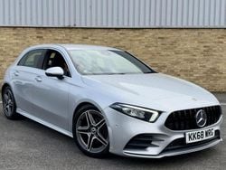 Silver Used 2019 Mercedes A180 AMG Line Premium Hatchback | £13,490 (Fair price)