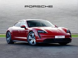 Red Used 2020 Porsche Taycan Sedan | £51,990 (A bit pricey)