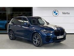 Blue Used 2022 BMW X5 M Sport SUV | £44,978 (Good price)