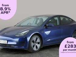 Blue Used 2022 Tesla Model 3 RWD Sedan | £16,846 (Fair price)