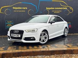 White Used 2014 Audi A3 S-Line Sedan | £7,990 (Expensive)