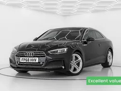 Black Used 2018 Audi A5 S-Line Coupe | £13,995 (Good price)