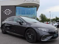 Grey Used 2022 Mercedes EQS450+ AMG line Sedan | £43,595 (A bit pricey)
