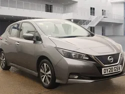 Gunmetal grey Used 2020 Nissan Leaf Acenta Hatchback | £9,275 (Fair price)