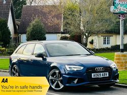 Blue Used 2019 Audi A4 Black Edition Estate | £16,490 (Fair price)