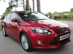 Red Used 2014 Ford Focus Zetec Hatchback | £2,795 (Good price)