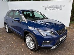 Blue Used 2017 Seat Ateca XCELLENCE SUV | £11,490 (Fair price)