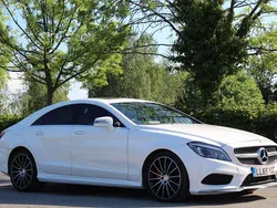 White Used 2015 Mercedes CLS350 AMG Line Premium Plus Coupe | £18,990 (A bit pricey)