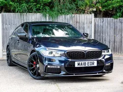 Black Used 2018 BMW 520 M Sport Sedan | £19,765 (Fair price)