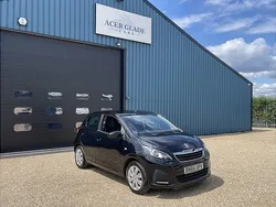Black Used 2016 Peugeot 108 Active Hatchback | £5,490 (Fair price)