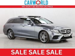 Grey Used 2018 Mercedes E220 AMG line Estate | £24,848 (Expensive)