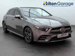 Grey Used 2019 Mercedes A35 AMG Premium Plus Hatchback | £23,500 (Good price)