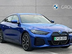 Portimao blue Used 2025 BMW i4 M Sport Sedan | £41,695 (Good price)