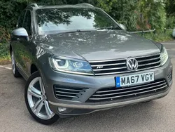 Grey Used 2017 VW Touareg R-line Plus SUV | £11,900 (Expensive)