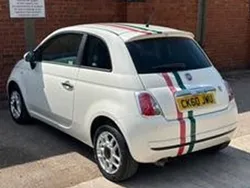 White Used 2010 Fiat 500 S Hatchback | £2,995 (Fair price)