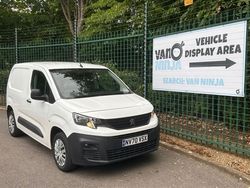White Used 2021 Peugeot Partner Van | £10,200 (Fair price)