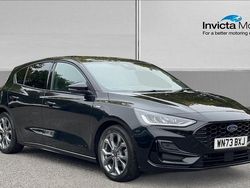 Black Used 2023 Ford Focus ST-Line Hatchback | £14,401 (Fair price)