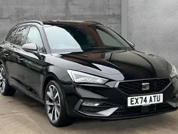 Metallic midnight black Used 2024 Seat Leon FR Sport Hatchback | £21,490 (A bit pricey)