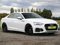 White Used 2020 Audi A5 S-Line Coupe | £19,990 (Fair price)